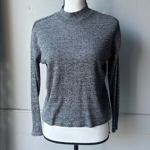 H&M Charcoal Knit Top